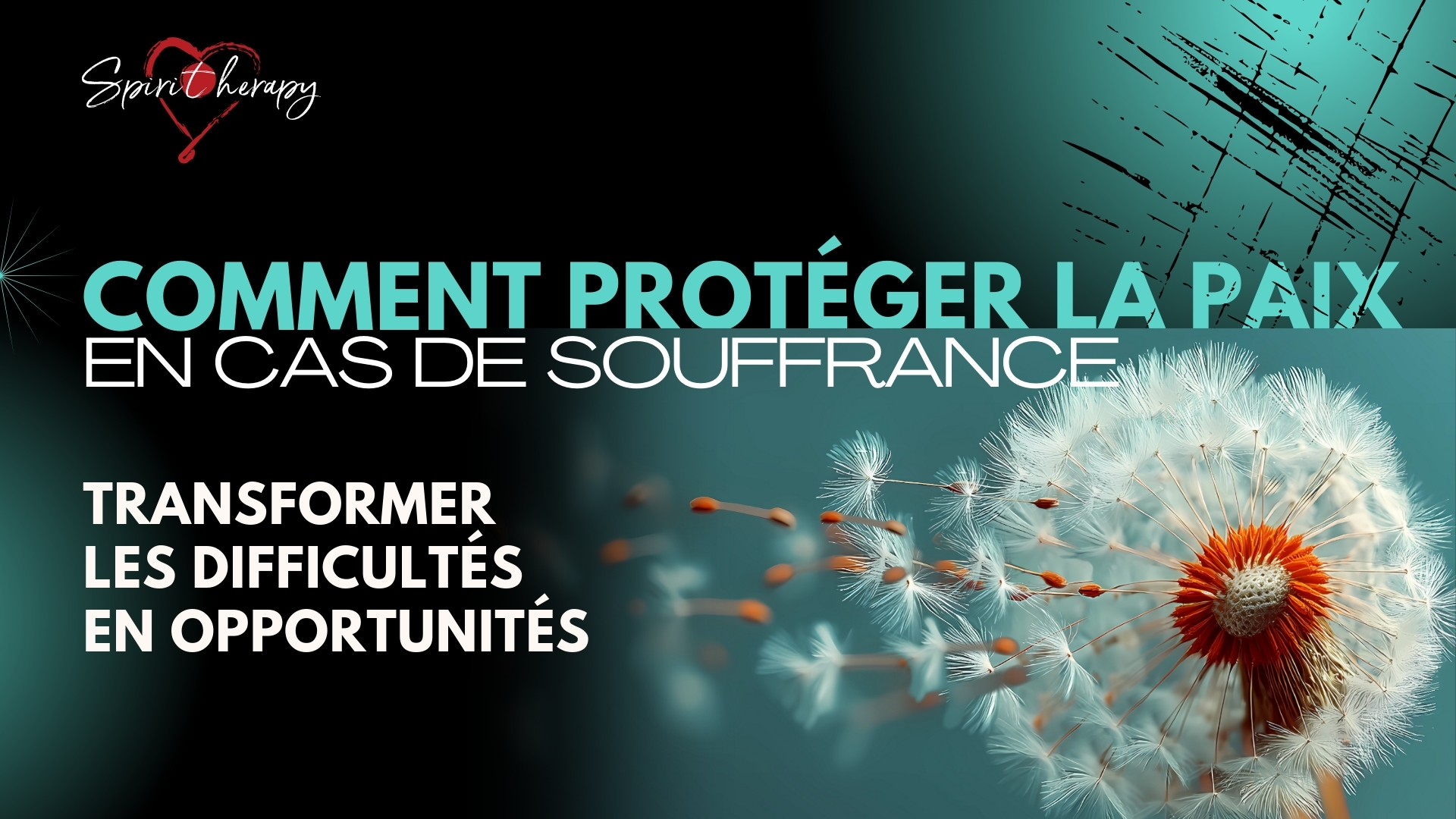 COMMENT PROTÉGER LA PAIX EN CAS DE SOUFFRANCE - Chiara Amirante